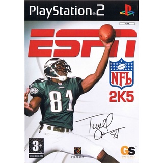 ESPN NFL 2005 (Europe) PS2 แผ่นเกมส์PS2 เกมเพล2 แผ่นไรท์