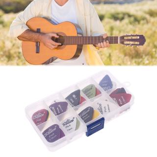 yoodada Guitar Pick 40in1 Case Set Plastic Mix 0.58-1.50 Color Random Guitar Pick Box Set