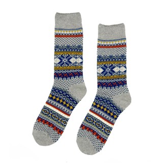 ถุงเท้า COMFY SOCKS Lisbon Socks ลวดลายถุงเท้าสวยงาม เหมาะสำหรับใส่กับรองเท้าบูต และรองเท้าผ้าใบ