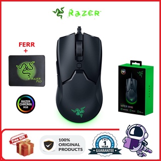 Razer เม้าส์ Viper Mini RGB Gaming Mouse 8500DPI 6 Button 61G Light Design Chroma Optical Sensor เมาส์เกมมิ่ง