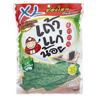 🔥สินค้าขายดี!! เถ้าแก่น้อย สาหร่ายทอดสไตล์ญี่ปุ่น รสคลาสสิค 45กรัม Tao Kae Noi classic style fried seaweed 45g