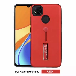 [ส่งจากไทย] เคสโทรศัพท์มือถือกันตก Case Xiaomi Redmi 9C สายคล้องนิ้ว แหวน รุ่นใหม่ เลื่อนได้ เคสกันกระแทก สวยหรู สินค้