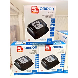 Omron เครื่องวัดความดัน ข้อมือ รุ่น HEM-6232t (รุ่นใหม่ เชื่อมต่อผ่านแอพได้) ของแท้รับประกันศูนย์ 5 ปี