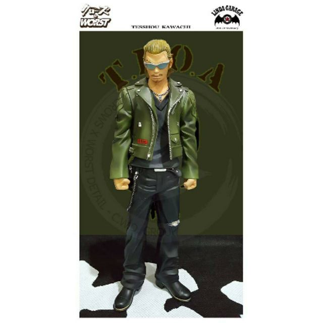 อีกา 22 cm CROWS & WORST 22 cm TESSHOU KAWACHI (Linda Garage, 2nd Anniversary Limited Edition!! )