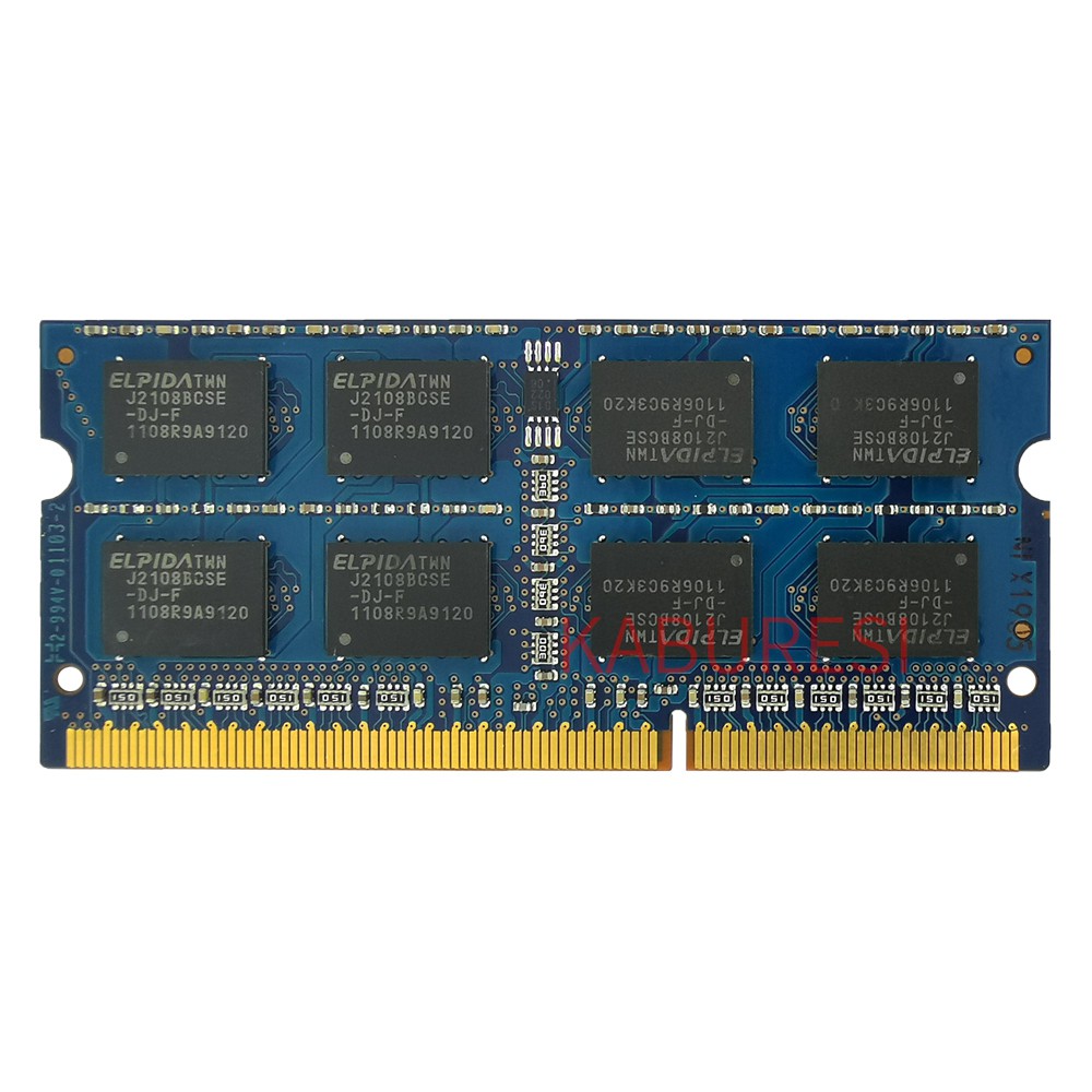 ELPIDA DDR3 SO-DIMM 2G 4G 8G 1066MHz 1333MHz 1600MHz PC3-8500S/10600S ...