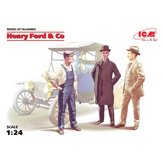 โมเดลฟิกเกอร์ ICM Model ขนาด 1/24 ICM24003 Henry Ford &amp; Co (3 figures)