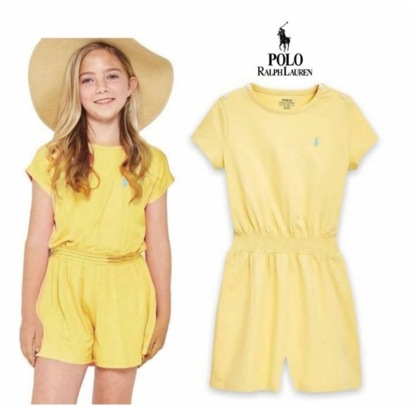 Polo R*lph Lauren - ชุดจั๊มสูทเด็ก Romper | ไซส์ 3, 4, 5 ปี