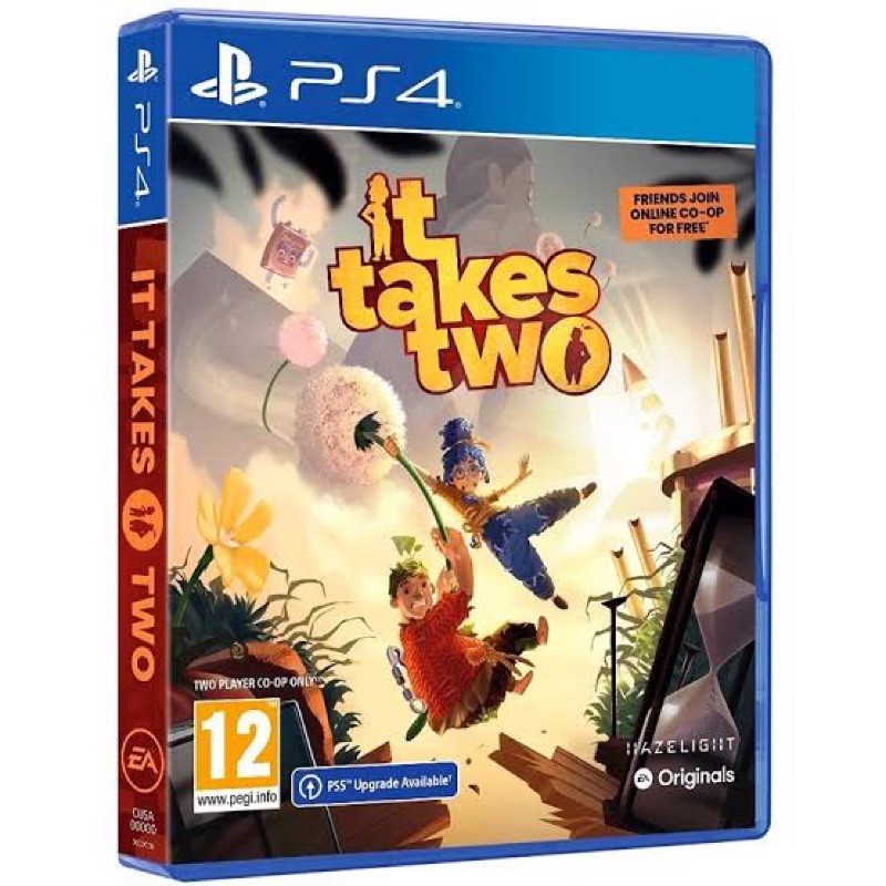 It takes two It’s takes two Ps4 [Zone3] [มือ1 / มือ2] เล่นได้ 2 คน [อัพไป PS5 ได้]