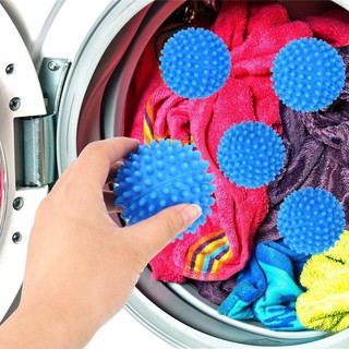 ลูกบอลซักผ้า Dryer Balls ลูกบอลซักผ้าถนอมผ้ามหัศจรรย์  1 แพค มี 2 ชิ้น