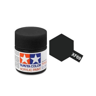 สีสูตรน้ำ TAMIYA XF-69 NATO Black (10 ml)