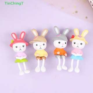 [TinChingT] ตุ๊กตาเรซิ่น รูปกระต่ายขายาวน่ารัก สําหรับตกแต่งบ้าน [ใหม่]