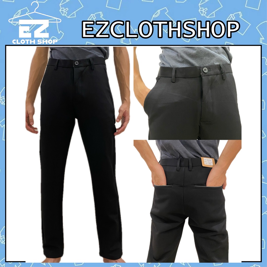 ผู้ชาย FORMAL PANT/SLACK PANT คุณภาพสูง/SELUAR PANJAANG SLACK/SELUAR OFFICE GOOD QUALITY