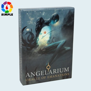 การ์ดเกม Angelarium Oracle Of Emanations สําหรับตกแต่งบ้าน