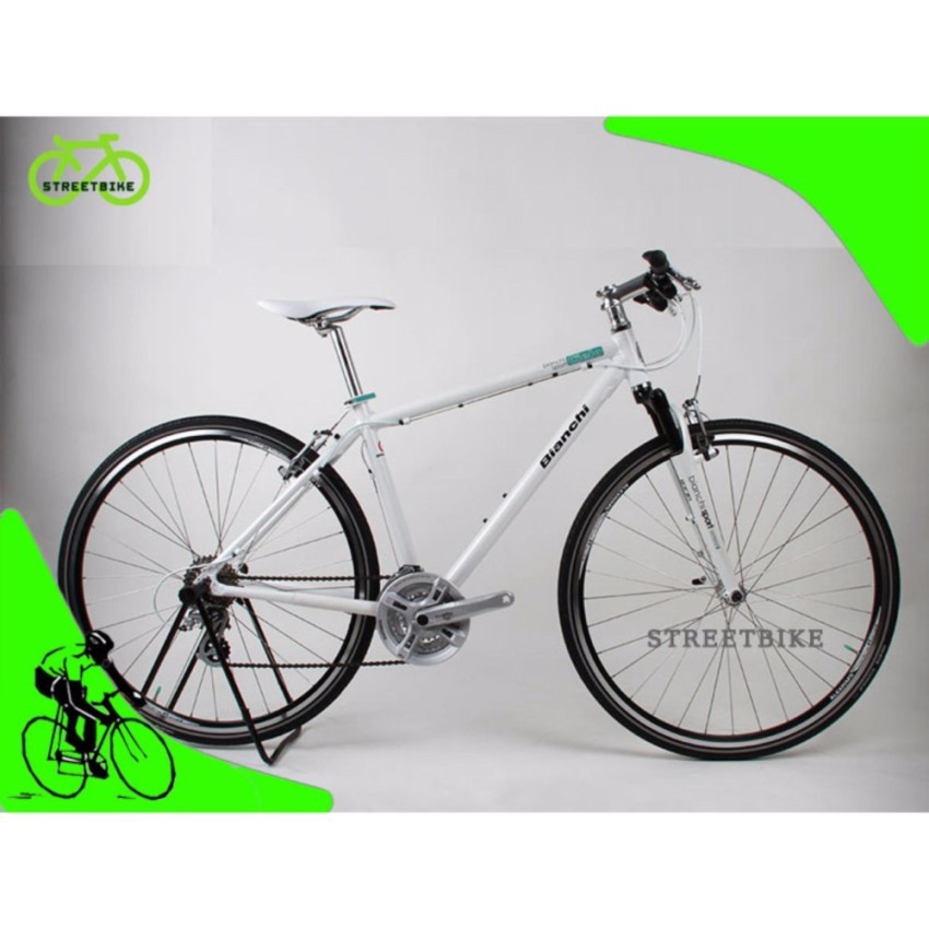 พร้อมส่ง!!! จักรยานไฮบริด 700c BIANCHI Cielo Size 16