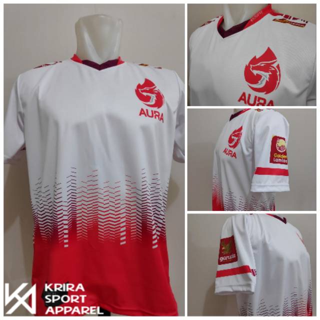 Aura ESPORT เสื้อเกมมิ่ง JERSEY ฟรีชื่อ กําหนดเอง สําหรับเด็ก PUBG MLBB