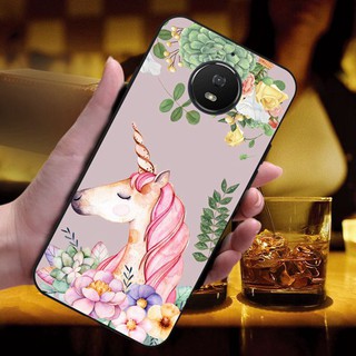 เคสสำหรับ Motorola Moto G 5 S Flower Horse เคสซิลิโคน