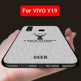 เคสโทรศัพท์หนังนิ่มกันกระแทกสำหรับ Vivo Y19