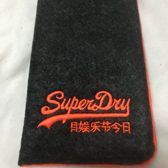 Superdry ซองผ้าใส่แว่นแท้💯