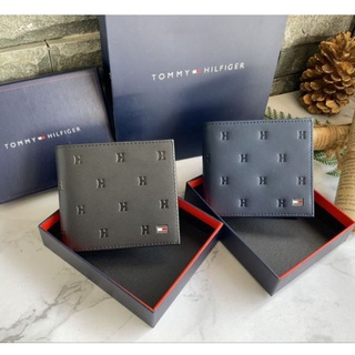 🔥ถูกที่สุด ส่งไว🔥TOMMY Short Wallet กระเป๋าสตางค์ผู้ชายใบสั้น
