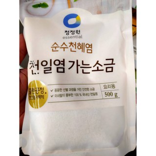 เกลือทะเลธรรมชาติสัญชาติเกาหลี ขนาด 500g