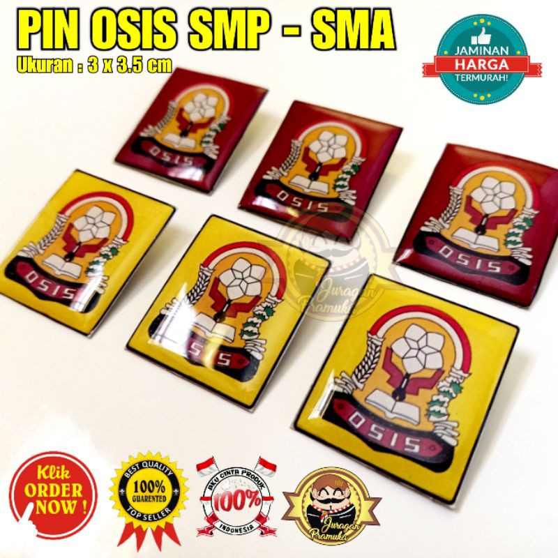 OSIS Pin สําหรับมัธยมต้นและมัธยมปลาย