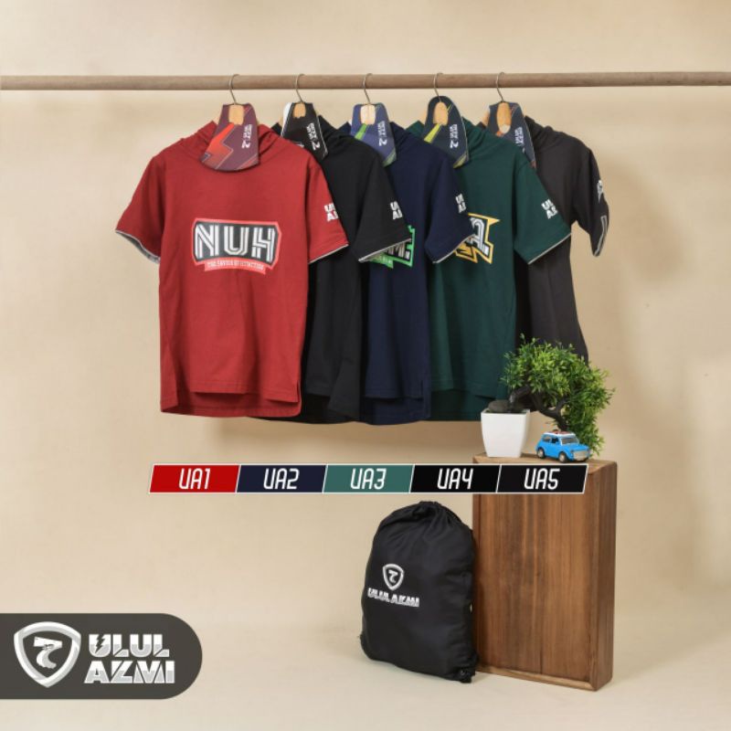 เสื้อยืดเด็ก Ulul Azmi Plus Bilhikma Mask & Bag