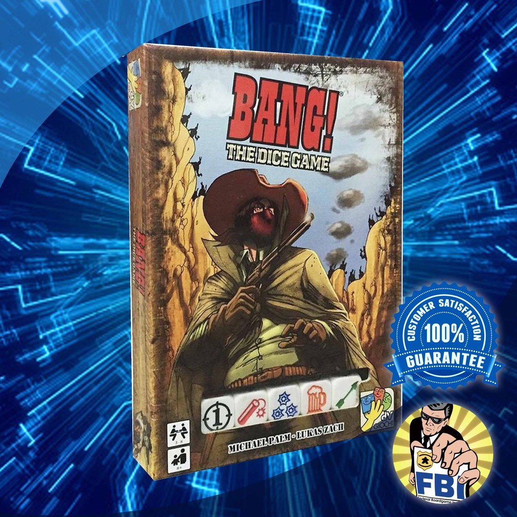Bang The Dice Game Boardgame พร้อมซอง ของแท้พร้อมส่ง fbiboardgame