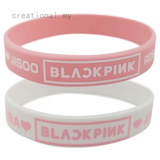 Korea K-POP Pink Color Super Star Fans BLACKPINK Beacelet K-POP Sport Jewelry