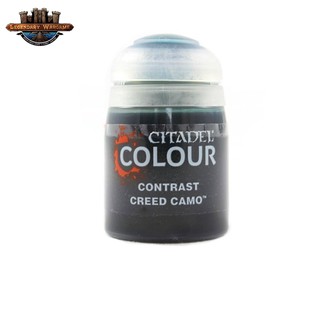 [P360พร้อมส่ง] Citadel : CONTRAST: CREED CAMO (18ML) สีอะคริลิคสำหรับทาโมเดล