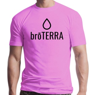 เสื้อคู่ - ผู้ชายเสื้อยืด tshirt oversize ใหม่ Broterra เสื้อ s doterra น้ํามันหอมระเหยเสื้อยืด