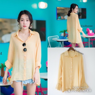 Vanilla Mint Yellow Shirt