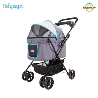 Ibiyaya รถเข็นสุนัข  FS1617 Easy Strolling Pet Buggy  รับน้ำหนักได้20Kg.