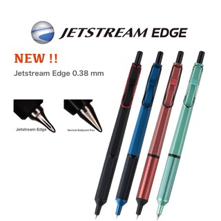 Uni JETSTREAM Edge Ballpoint Pen 0.38 mm of Mitsubishi Pencil, made in Japan, จะส่งตรงจากญี่ปุ่น ships from Japan