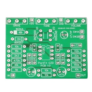 PCB วงจร OCD V.4 (ไม่ลงอุปกรณ์)