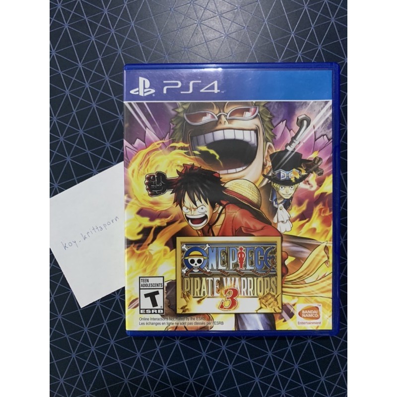 [มือ2][PS4] One Piece Pirate Warriors 3