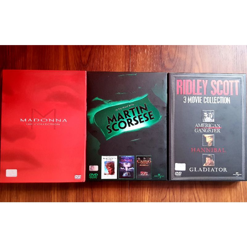 [DVD] BOXSET รวมผลงานผู้กำกับ Martin Scorsese, Ridley Scott
