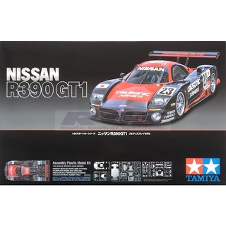 🏆 TAMIYA 24192 ชุดประกอบจำลองมาตราส่วน 1:24 NISSAN R390 GT1 โมเดลประกอบ ต้องไปสร้างและทำสีเอง