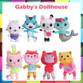 [Happy Gabby s dollhouse] บ้านตุ๊กตาของเล่น รูปการ์ตูนแมวนางเงือก ของขวัญวันเกิด สําหรับเด็ก