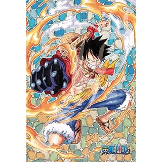 (พร้อมส่ง/ของแท้💯) SET คริสตัลจิ๊กซอว์ พร้อมกรอบรูป art crystal jigsaw จากเรื่อง วันพีซ one piece