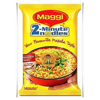 บะหมี่กึ่งสำเร็จรูปจาก ประเทศอินเดีย รสเครื่องเทศ (70 กรัม) -- Maggi Masala Flavour (70 Grams)