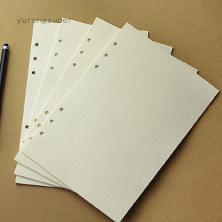 6-hole loose-leaf inner refill blank mixed inner page hand account notebook