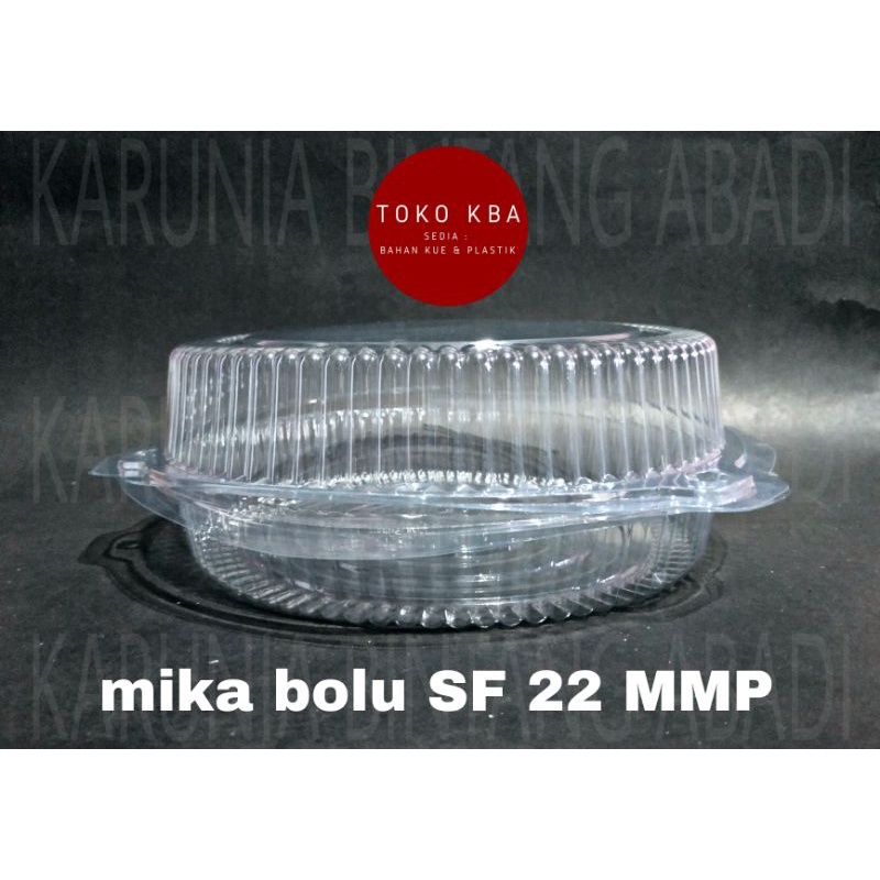 Mika Plastic Bolu 22 Clear SF MMP - 10 ชิ้น