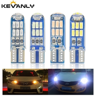 หลอดไฟ T10 Led T10 Led 15 Smd Canbus W5W Led 168 194 สําหรับติดป้ายทะเบียนรถยนต์ 1 ชิ้น