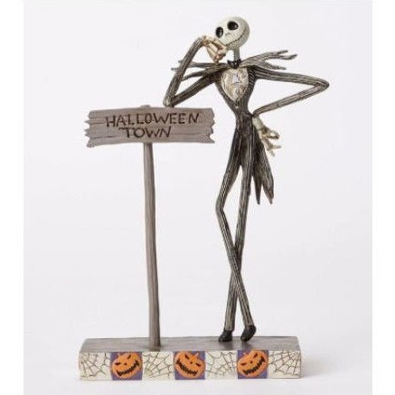 Jim Shore Disney Traditions – Jack Skellington – Welcome to Halloween Town