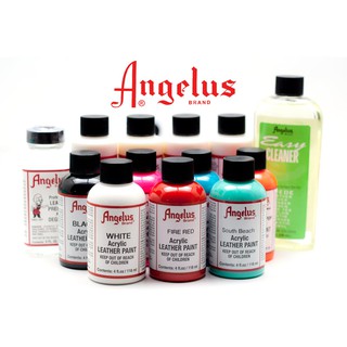 Angelus  สี paint รองเท้า ผ้า และหนังของแท้ usa