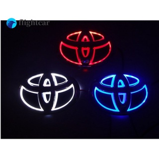 (flightcar) โลโก้สัญลักษณ์รถยนต์ TOYOTA LED