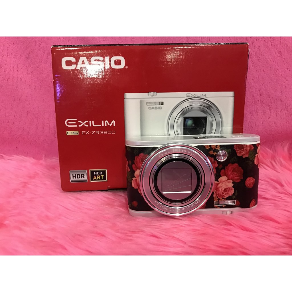 ขายกล้อง Casio EX-ZR3600 สีขาว มือ2