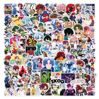 100/50/25/10PCS Anime SK8 the Infinity Cartoon Stickers Travel Luggage Guitar Fridge Laptop Car DIY Toy Waterproof Sticker Decal