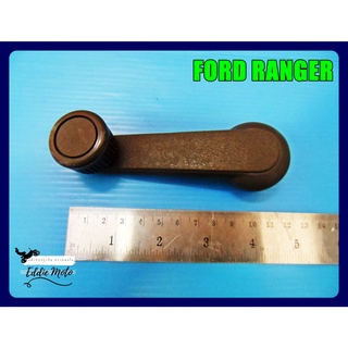 FORD RANGER WINDSHIELD HANDLE (1 PC.) "BLACK" RH or LH  // มือหมุนกระจก สีดำ (1 ตัว) ใช้ได้ทั้งซ้ายและขวา สินค้าคุณภาพดี