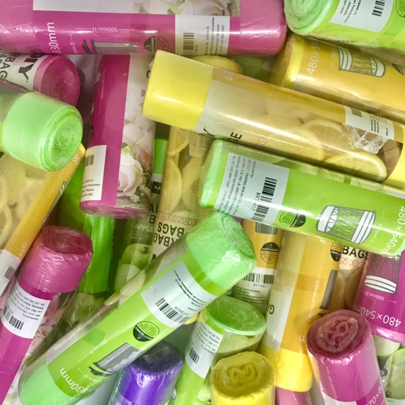 Scented Scented ถังขยะขนาดเล็กขนาดกลาง ถุงพลาสติก MrDIY Beg Plastik Sampah Wangi Viral